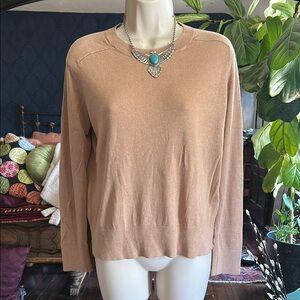 Banana Republic silk mix lightweight sweater top.